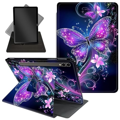 Schutzhülle für Samsung Galaxy Tab S10 Plus/S9 FE Plus/S9 Plus 5G Tablet 12,4 Zoll Hülle, 360 Grad drehbarer Ständer, Schutzhülle mit automatischer Auf-/Schlaf-Funktion für Tab S10 Plus, glitzernder Schutzhülle für Samsung Galaxy Tab S10 Plus/S9 FE Plus/S9 Plus 5G Tablet 12,4 Zoll Hülle, 360 Grad drehbarer Ständer, Schutzhülle mit automatischer Auf-/Schlaf-Funktion für Tab S10 Plus, glitzernder von Decahouy