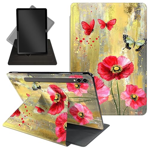 Schutzhülle für Samsung Galaxy Tab S10 Plus/S9 FE Plus/S9 Plus 5G Tablet 12,4 Zoll Hülle, 360 Grad drehbarer Ständer, Schutzhülle mit automatischer Auf-/Schlaf-Funktion für Tab S10 Plus Schutzhülle für Samsung Galaxy Tab S10 Plus/S9 FE Plus/S9 Plus 5G Tablet 12,4 Zoll Hülle, 360 Grad drehbarer Ständer, Schutzhülle mit automatischer Auf-/Schlaf-Funktion für Tab S10 Plus von Decahouy