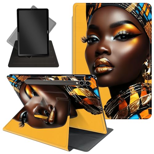 Schutzhülle für Samsung Galaxy Tab S10 Plus/S9 FE Plus/S9 Plus 5G Tablet 32,4 cm (12,4 Zoll), 360 Grad drehbarer Ständer, Schutzhülle mit automatischer Up-/Sleep-Funktion für Tab S10 Plus von Decahouy