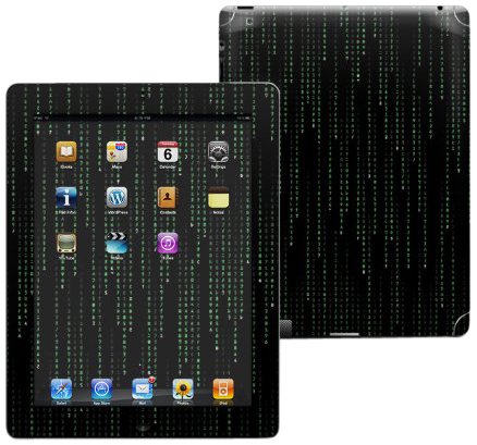 DecalGirl Design Schutzfolie für Apple iPad 3 Matrix Style Code von Decalgirl