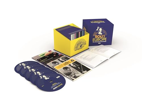 Georg Solti in Europe: The Orchestral Recordings (45CDs+2DVD) von Decca