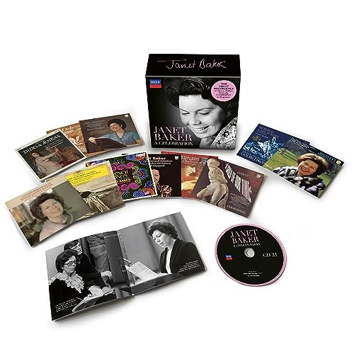 Janet Baker: A Celebration (21CD; Argo, L'Oiseau-Lyre, Deutsche Grammophon, Philips, & HYPERION) von Decca (Universal Music)
