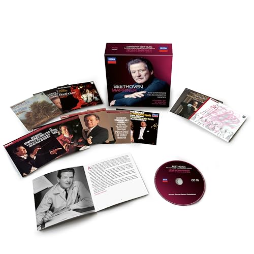 Neville Marriner: Beethoven Sinfonien Nr. 1-9 & Violinkonzerte (10CDs; limitierte Auflage) von Decca