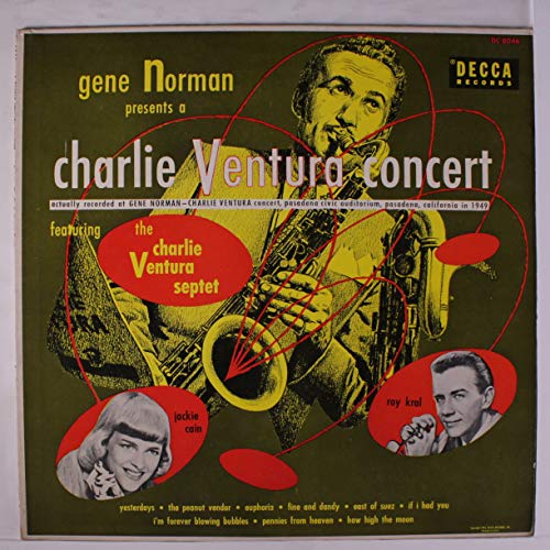 A Charlie Ventura Concert Jackie Cain/Roy Kral [Vinyl LP] von Decca