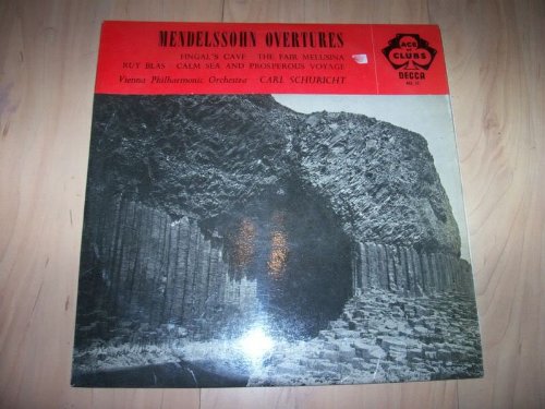ACL 33 Mendelssohn Overtures VPO Carl Schuricht LP ACL 33 Mendelssohn Overtures VPO Carl Schuricht LP von Decca