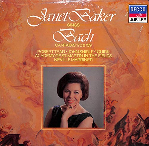 Bach: Janet Baker sings Bach Cantatas 170 & 159 - 410170-1 - Vinyl LP von Decca