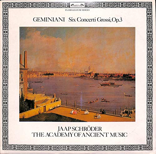 Francesco Geminiani: Six Concerti Grossi, Op. 3 - DSLO 526 - Vinyl LP von Decca