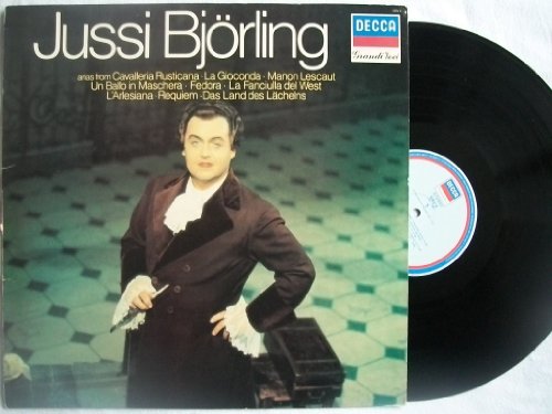GVC 4 JUSSI BJORLING Recital of Arias LP vinyl von Decca