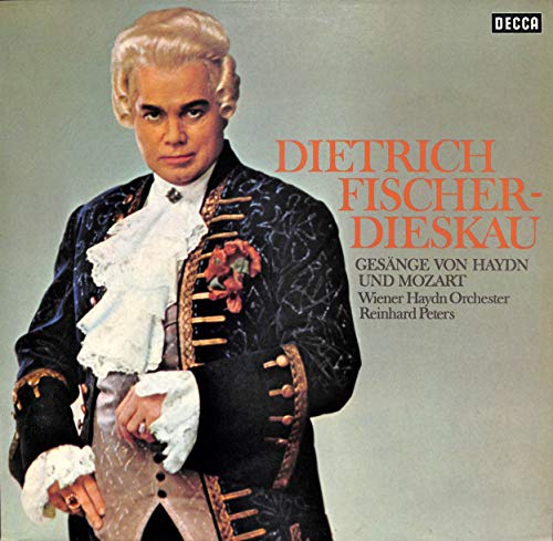 Haydn / Mozart: Dietrich Fischer-Dieskau, Gesänge von Haydn und Mozart - SXL 21214-B - Vinyl LP von Decca