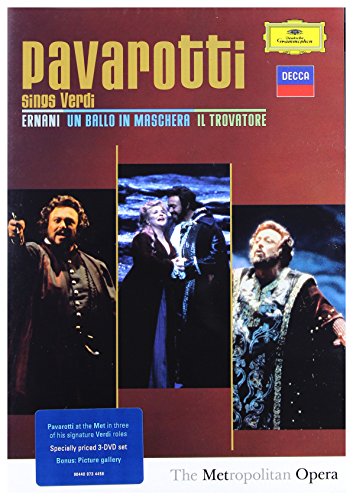 Pavarotti sings Verdi - Ernani/Un ballo in maschera/Il Trovatore [3 DVDs] von UNIVERSAL MUSIC GROUP