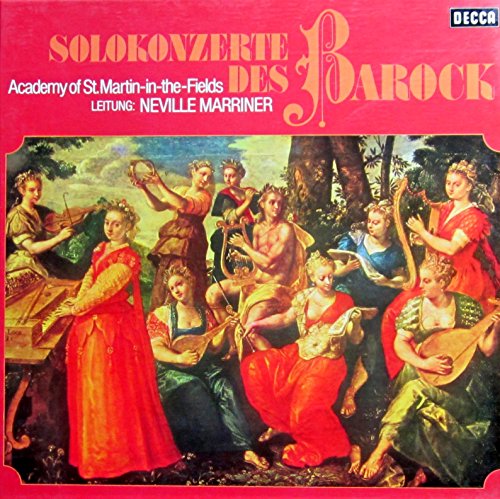 Solokonzerte des Barock [Vinyl Schallplatte] [2 LP Box-Set] von Decca