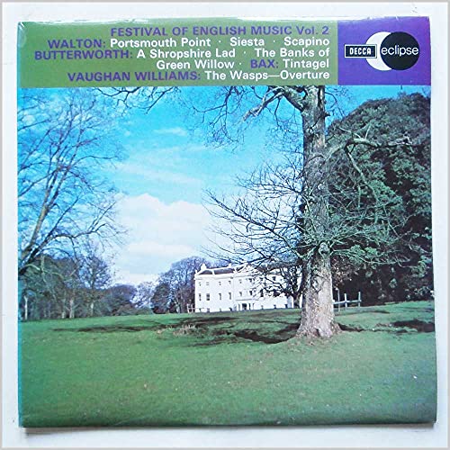 Walton / Butterworth / Bax / Vaughan Williams: Festival Of English Music Vol. 2 - ECS 647 - Vinyl LP von Decca
