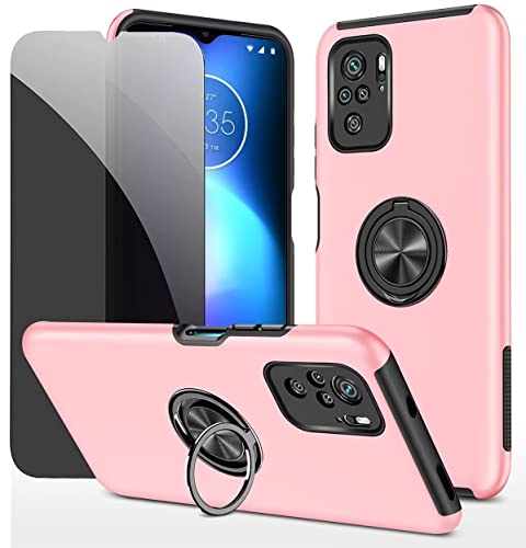 Dechyi Sichtschutz hülle für Redmi Note 10S / Redmi Note 10 4G rosa Handyhülle mit Anti-Spähen Displayschutzfolie mit Ringhalterung stoßfest, Kratzfest strapazierfähig Schutzhülle Dechyi Sichtschutz hülle für Redmi Note 10S / Redmi Note 10 4G rosa Handyhülle mit Anti-Spähen Displayschutzfolie mit Ringhalterung stoßfest, Kratzfest strapazierfähig Schutzhülle von Dechyi