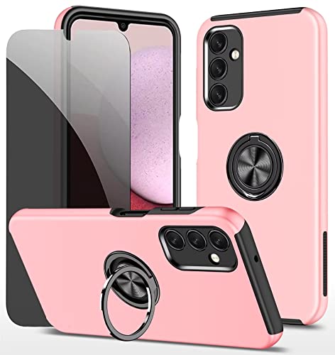 Dechyi Sichtschutz hülle für Samsung Galaxy A14 4G/5G rosa Handyhülle mit Anti-Spähen aus gehärtetem Glas Displayschutzfolie mit Ringhalterung stoßfest, Kratzfest strapazierfähig Schutzhülle Dechyi Sichtschutz hülle für Samsung Galaxy A14 4G/5G rosa Handyhülle mit Anti-Spähen aus gehärtetem Glas Displayschutzfolie mit Ringhalterung stoßfest, Kratzfest strapazierfähig Schutzhülle von Dechyi