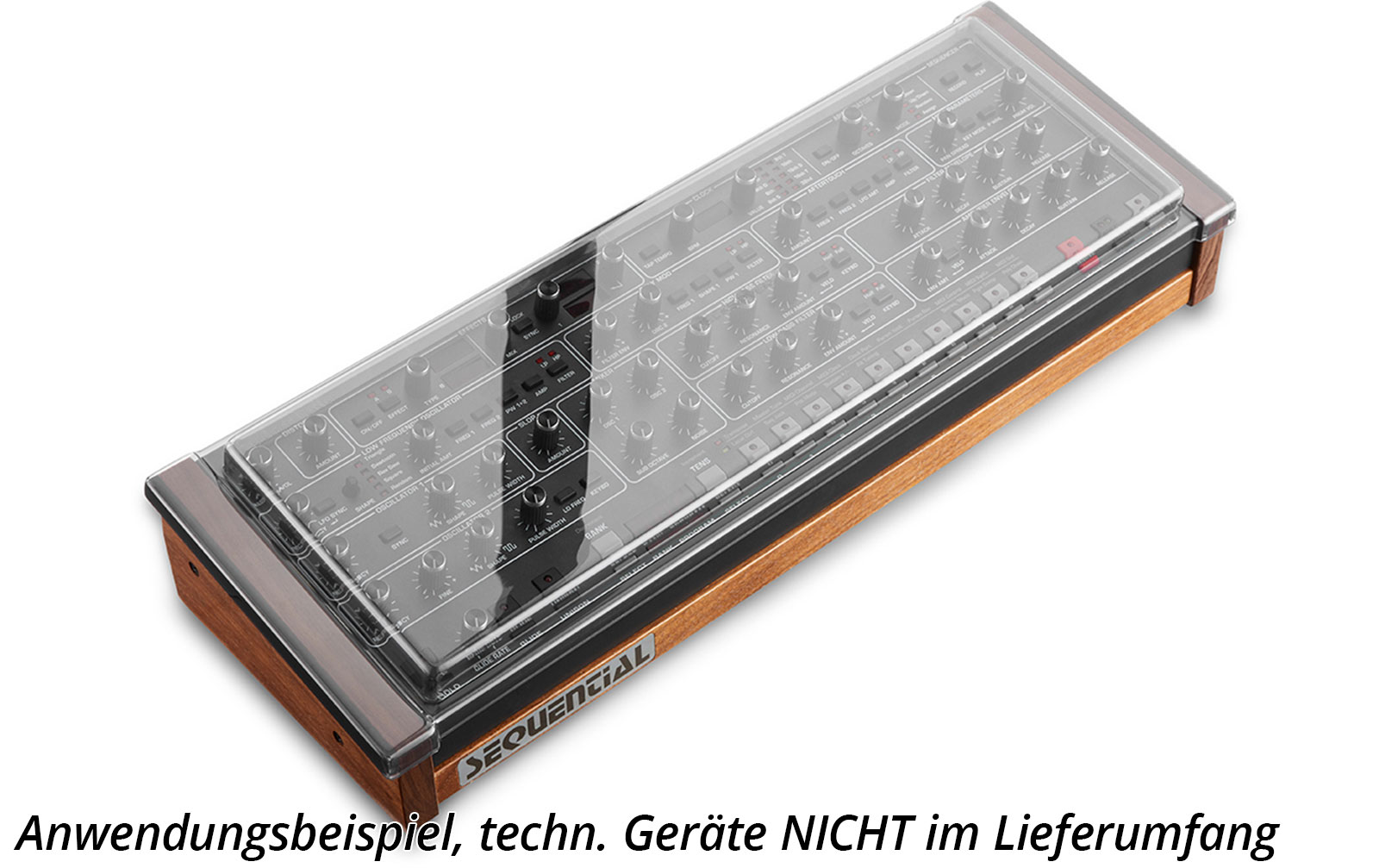 Decksaver Dave Smith Prophet 6 Desktop Staubschutzabdeckung von Decksaver