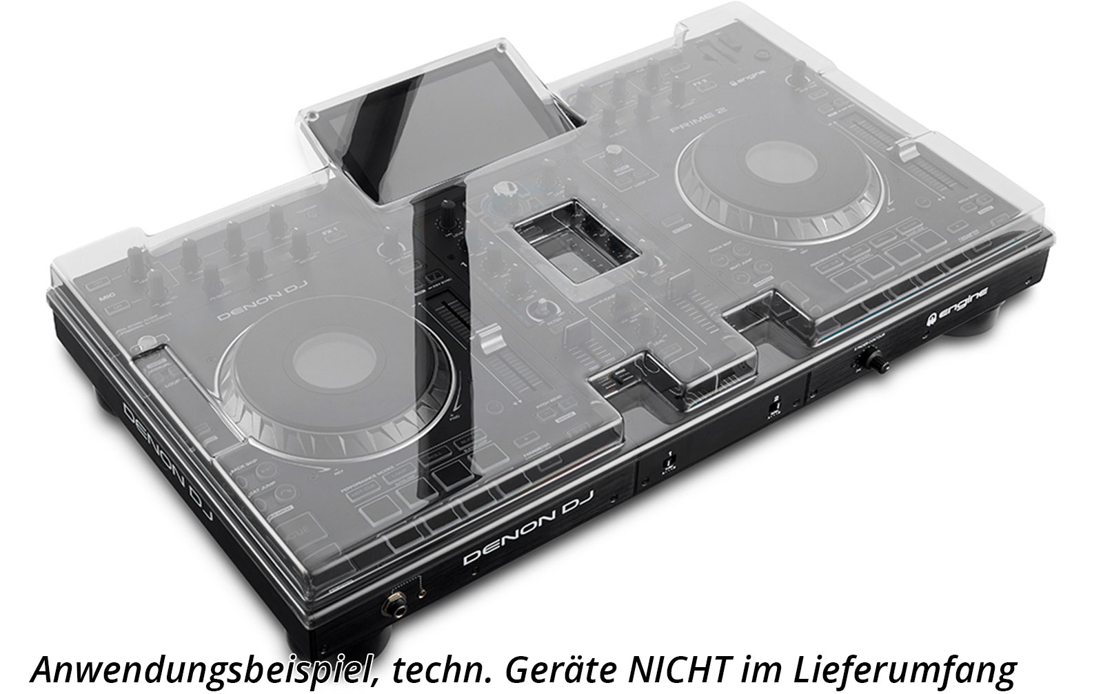 Decksaver Denon DJ Prime 2 Staubschutzabdeckung Decksaver Denon DJ Prime 2 Staubschutzabdeckung von Decksaver