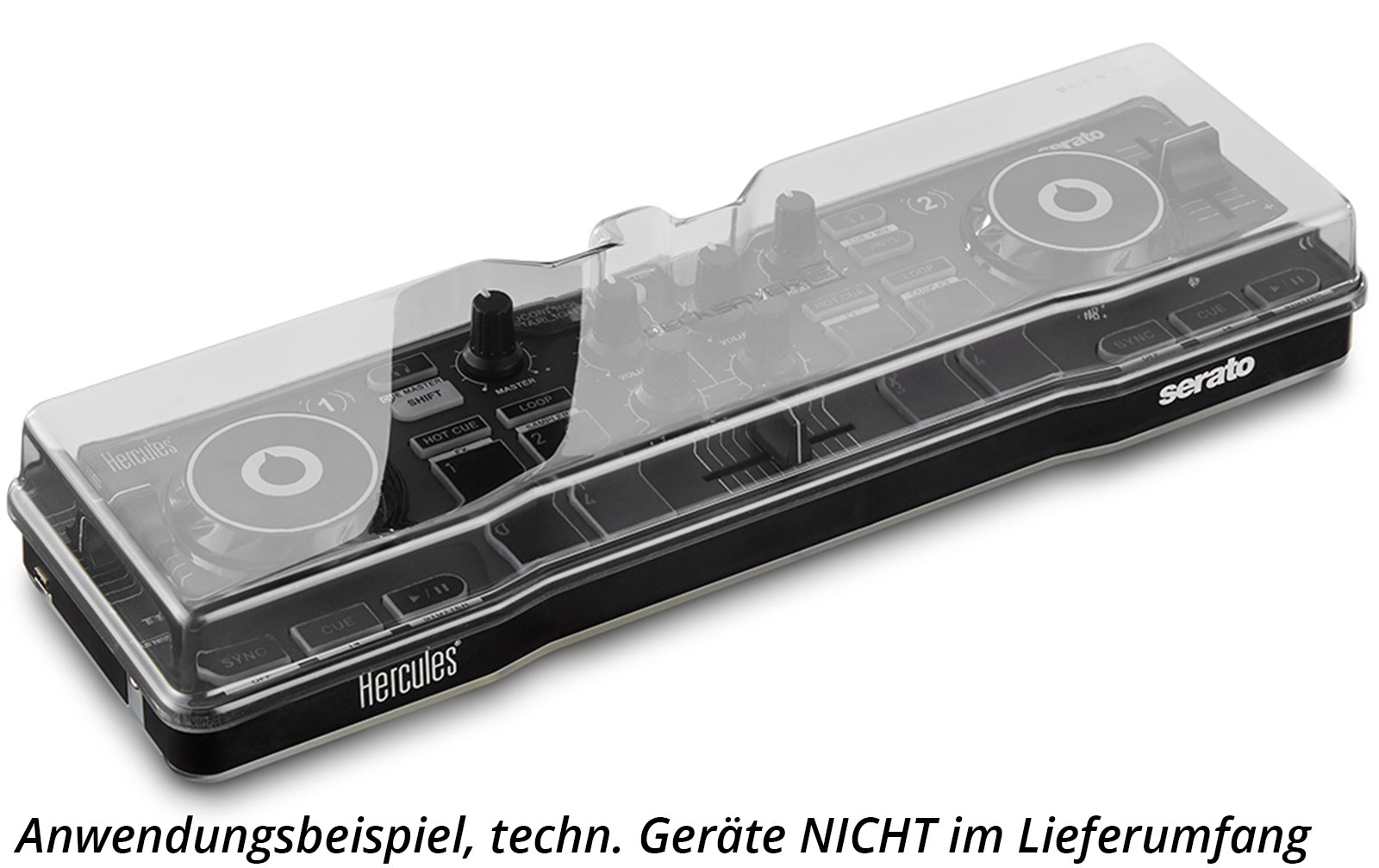 Decksaver Hercules DJ Control Strarlight Staubschutzabdeckung von Decksaver