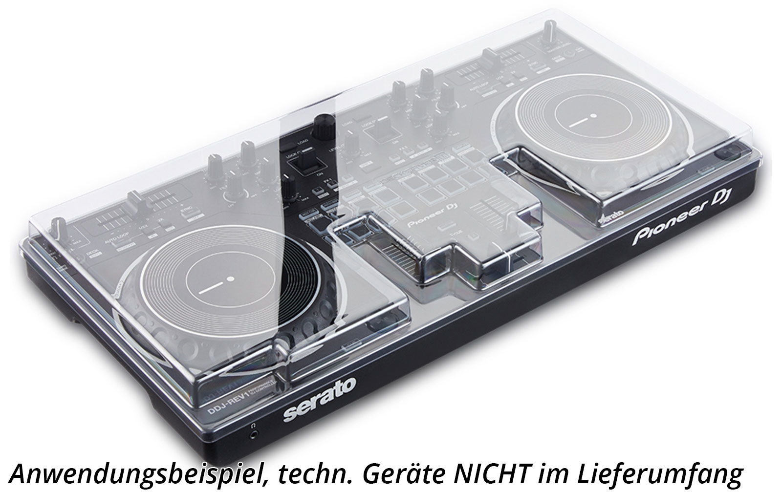 Decksaver LE Pioneer DJ DDJ-REV1 Staubschutzabdeckung von Decksaver