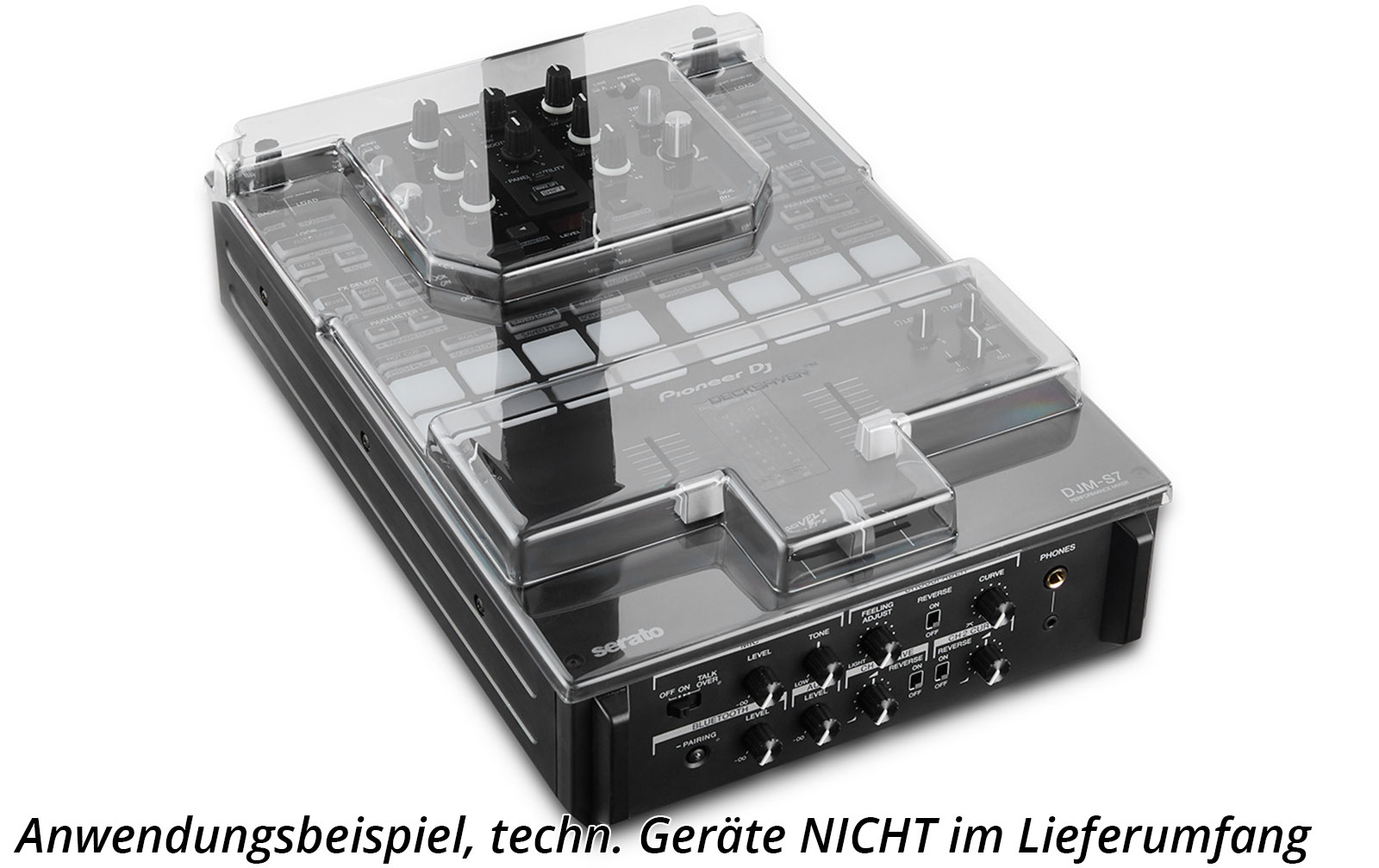 Decksaver Pioneer DJ DJM-S7 Staubschutzabdeckung von Decksaver