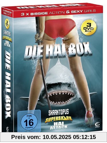 Die Hai-Box - Boxset mit 3 Hai-Knallern (Sharktopus, Supershark, Hai Attack) [3 DVDs] von Declan O'Brien