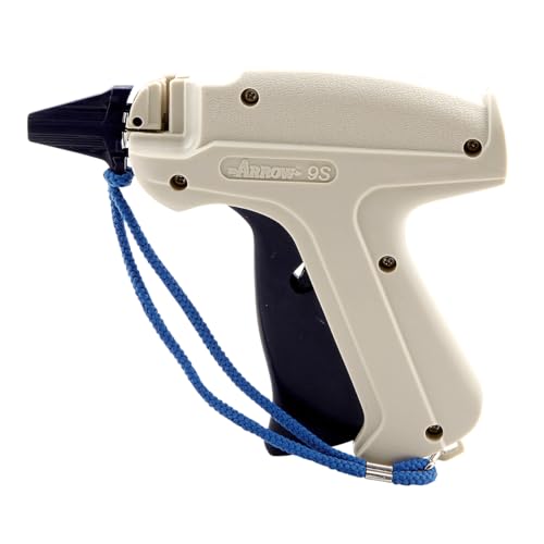 Deco Woerner Etikettierpistole Arrow 9S Heftpistole Etikettiermaschine grau blau Etikett-Pistole zur Befestigung von Preisschildern an Textilien Kleidung Deco Woerner Etikettierpistole Arrow 9S Heftpistole Etikettiermaschine grau blau Etikett-Pistole zur Befestigung von Preisschildern an Textilien Kleidung von Deco Woerner