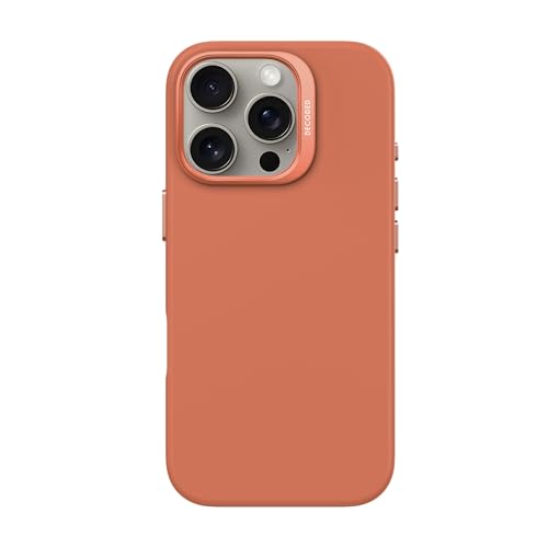 Decoded Silikon Hülle für iPhone 16 Pro, Antimikrobielles Material, Kompatibel mit MagSafe, Premium Soft-Touch Liquid Silicone, Metall Kameraschutz & Tasten, Handyhülle, Schützhulle, Rose Decoded Silikon Hülle für iPhone 16 Pro, Antimikrobielles Material, Kompatibel mit MagSafe, Premium Soft-Touch Liquid Silicone, Metall Kameraschutz & Tasten, Handyhülle, Schützhulle, Rose von Decoded
