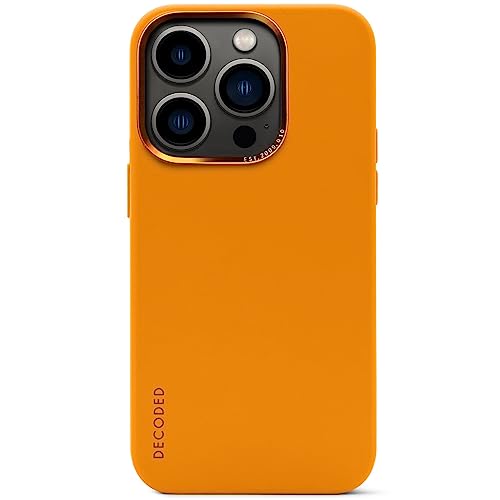 DECODED - Schutzhülle für iPhone 14 Pro kompatibel mit MagSafe (Aprikose) von Decoded