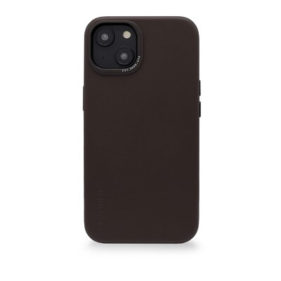 Decoded Leather Backcover iPhone 14 Chocolate Brown von Decoded