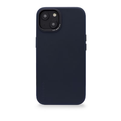 Decoded Leather Backcover iPhone 14 Plus Steel Blue von Decoded