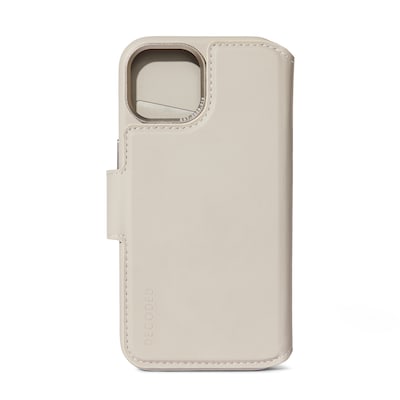 Decoded Leather Detachable Wallet für iPhone 15 Plus Clay von Decoded