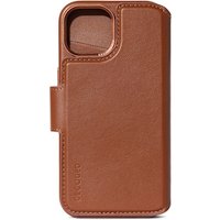 Decoded Leather Detachable Wallet für iPhone 15 Plus Tan von Decoded