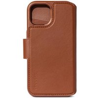 Decoded Leather Detachable Wallet für iPhone 15 Plus Tan von Decoded