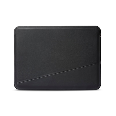 Decoded Leather Frame Sleeve für Macbook 16 Zoll Schwarz von Decoded