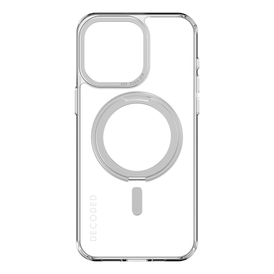 Decoded Recycled Plastic Loop Stand Backcover iPhone 15 Pro Max Transparant von Decoded