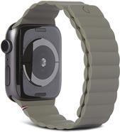 Decoded Silicon Magnet Traction Strap LITE 42/44/45/49mm Olive (D22AWS44TSL3SOE) von Decoded
