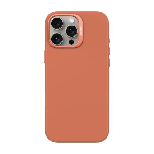 Decoded Silikon Hülle für iPhone 16 Pro Max, Antimikrobielles Material, Kompatibel mit MagSafe, Premium Soft-Touch Liquid Silicone, Metall Kameraschutz & Tasten, Handyhülle, Schützhulle, Rose Decoded Silikon Hülle für iPhone 16 Pro Max, Antimikrobielles Material, Kompatibel mit MagSafe, Premium Soft-Touch Liquid Silicone, Metall Kameraschutz & Tasten, Handyhülle, Schützhulle, Rose von Decoded