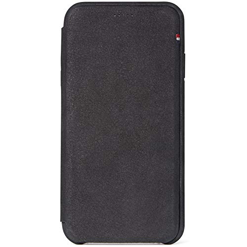 Decoded Slim Wallet, Leder-Schutzhülle für iPhone XS Max, schwarz von Decoded