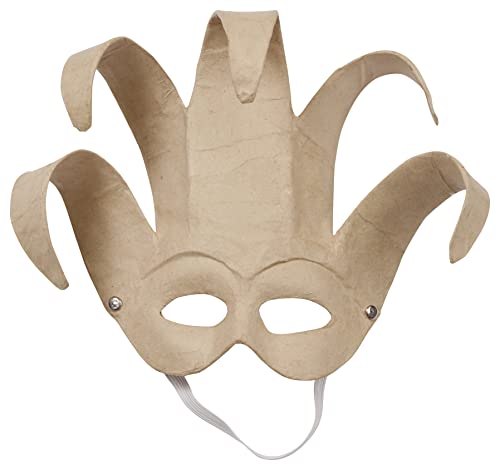 Décopatch AC902C - Träger venezianisch Maske 29x10cm, einfach zum Verzieren, Kartonbraun, 1 Stück von Decopatch