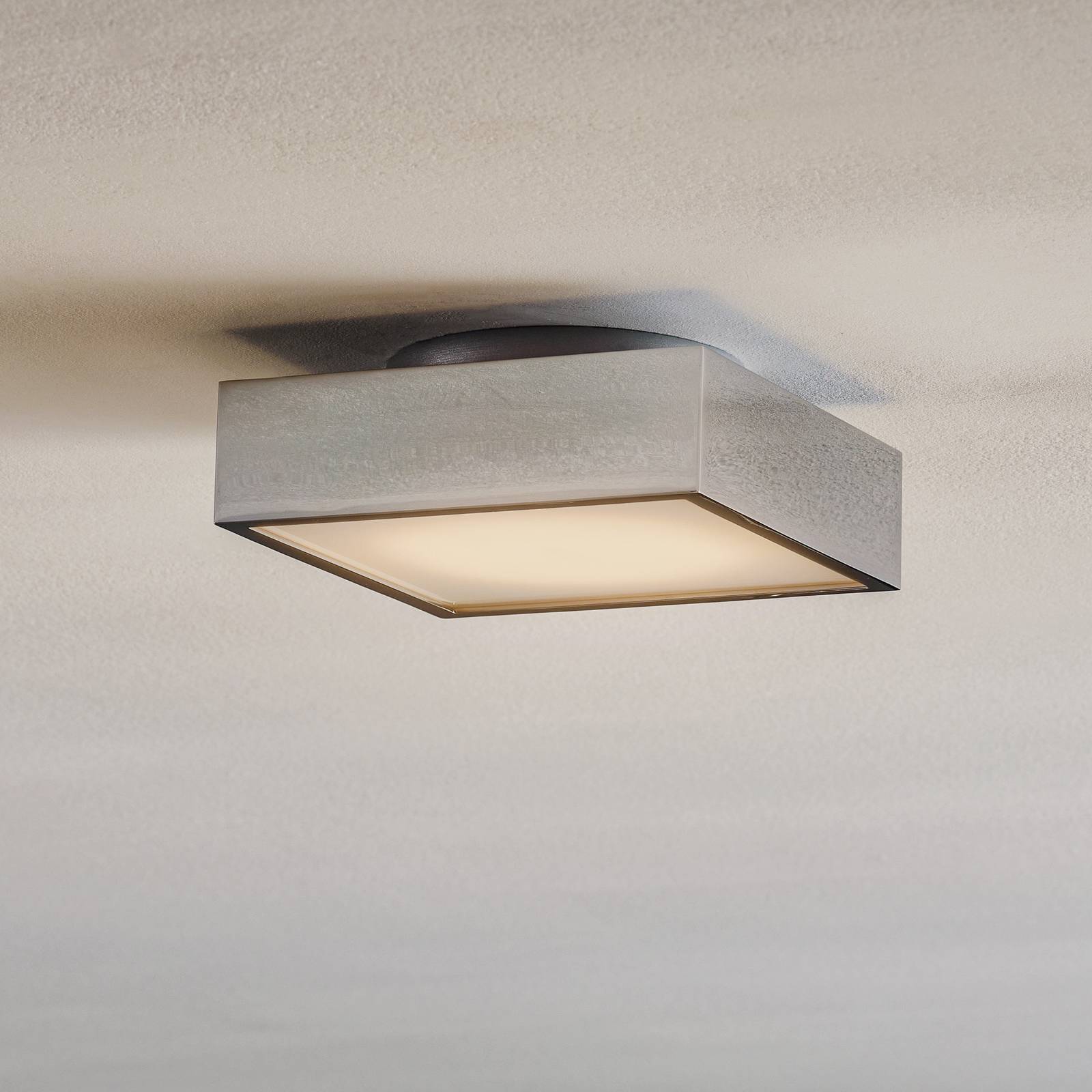 Decor Walther Cut LED-Deckenleuchte chrom, 18x18cm Decor Walther Cut LED-Deckenleuchte chrom, 18x18cm von Decor Walther