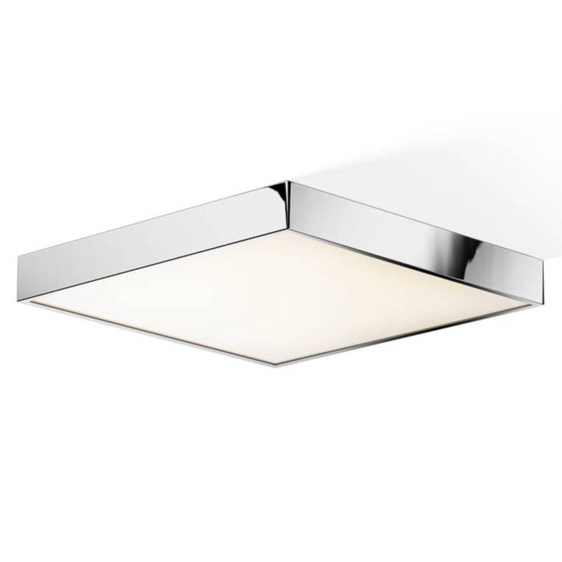 Decor Walther Cut LED-Deckenleuchte chrom, 40x40cm von Decor Walther