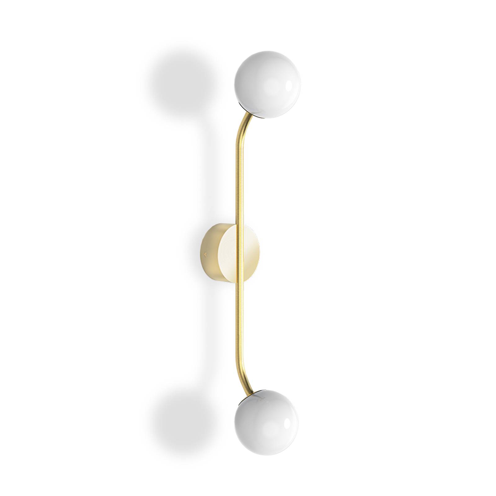 Decor Walther Pep Two Wandleuchte, gold matt, 2fl. Decor Walther Pep Two Wandleuchte, gold matt, 2fl. von Decor Walther