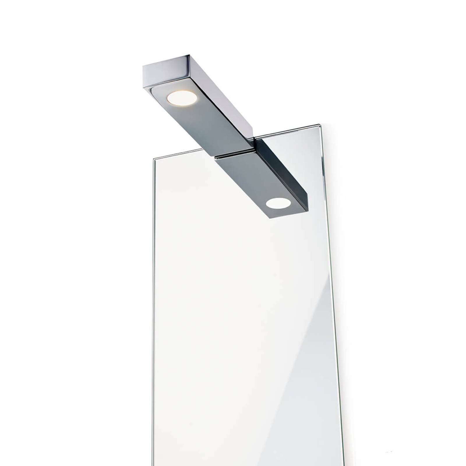Wand- und Spiegelleuchte Flat 2 LED, chrom von Decor Walther