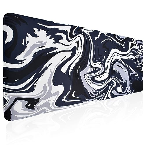 Mousepad Gaming Mousepad Groß 800 * 300 * 3mm Gaming Weiß Gaming Mauspad XXL Mousepad Rutschfester Basis Und Genähter Rand Mousepad Mousepad Gaming Schwarz Weiß Maus & Tastatur Mousepad Mousepad Gaming Mousepad Groß 800 * 300 * 3mm Gaming Weiß Gaming Mauspad XXL Mousepad Rutschfester Basis Und Genähter Rand Mousepad Mousepad Gaming Schwarz Weiß Maus & Tastatur Mousepad von DecorDwell