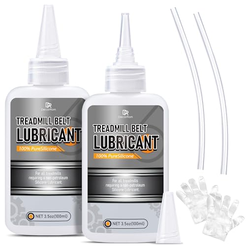 Silikonöl Laufband Öl 200ml - 100% Reines Silikon Laufbänder Schmiermittel für Bänder, mit Anwendungstuben - Einfach Aufzutragendes Laufbandöl für die Schmierung von alle Laufbänder, Heimtrainer Silikonöl Laufband Öl 200ml - 100% Reines Silikon Laufbänder Schmiermittel für Bänder, mit Anwendungstuben - Einfach Aufzutragendes Laufbandöl für die Schmierung von alle Laufbänder, Heimtrainer von DecorRom