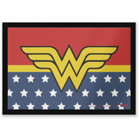 DC Comics Wonder Woman Logo Entrance Mat von Decorsome