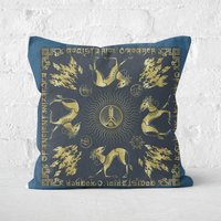 Decorsome x Fantastic Beasts Scenic Creatures Quadratisches Kissen - 60x60cm - Soft Touch von Decorsome