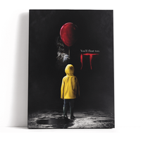 Decorsome x IT Chapter 1 (2017) It Chapter One You'll Float Too Rectangular Canvas - 20x30 inch von Decorsome