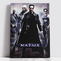 Decorsome x Matrix Classic Poster Rectangular Canvas - 12x18 inch von Decorsome