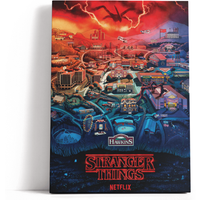 Decorsome x Stranger Things Hawkins Rectangular Canvas - 20x30 inch Decorsome x Stranger Things Hawkins Rectangular Canvas - 20x30 inch von Original Hero
