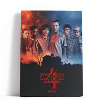 Decorsome x Stranger Things Season 4 Cast Rectangular Canvas - 20x30 inch Decorsome x Stranger Things Season 4 Cast Rectangular Canvas - 20x30 inch von Original Hero